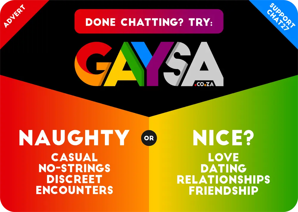 GaySA - Dating, Relationships or Casual Encounters